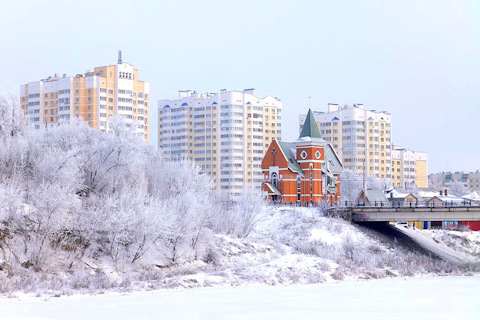 Орел город фото зимой