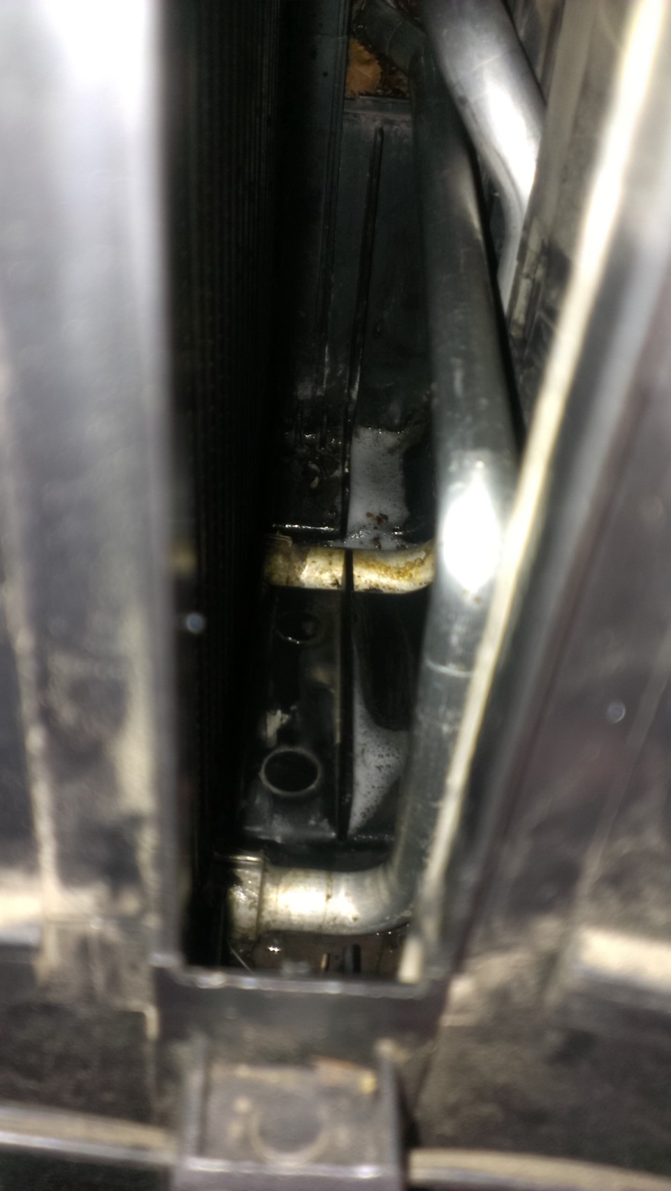 Чистим испаритель кондиционера))) — KIA Spectra, 1,6 л, 2004 года ...