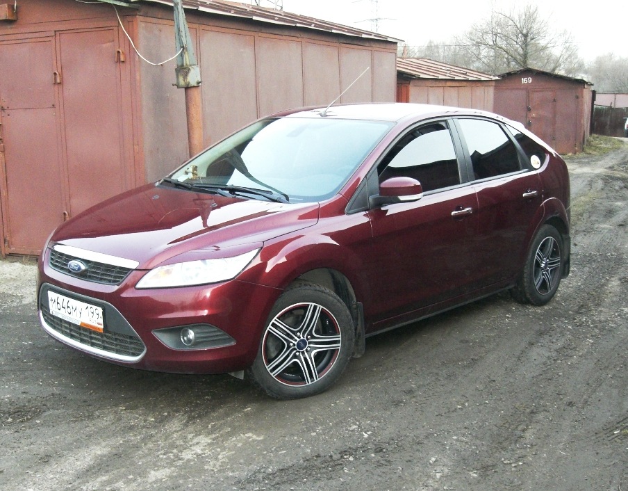 Меняем диски и резину на лето! — Ford Focus II Hatchback, 2 л., 2008 ...