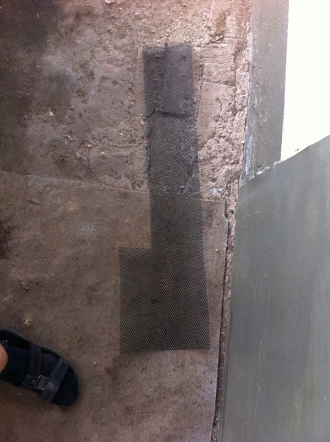 сетка на радиаторную решетку (гранта) — Lada Гранта лифтбек, 1,6 л ...