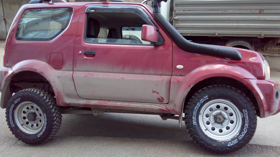 Suzuki Jimny 1.3 бензиновый 2012 | Красная и класная на DRIVE2