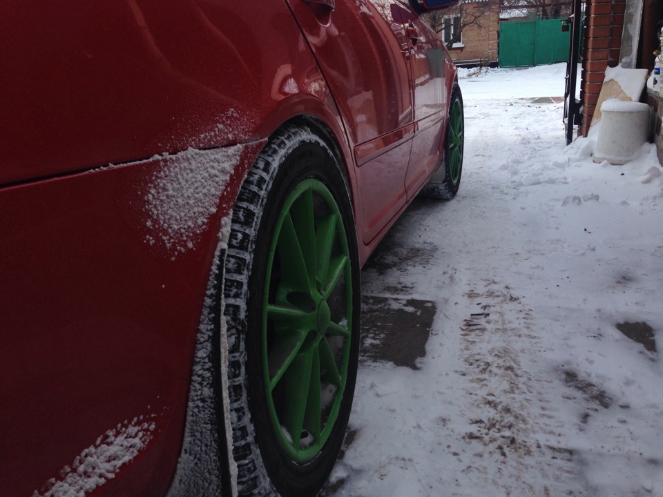 Какие тапки влазят в октавию — Skoda Octavia RS A5 Mk2, 2 л, 2008 года ...