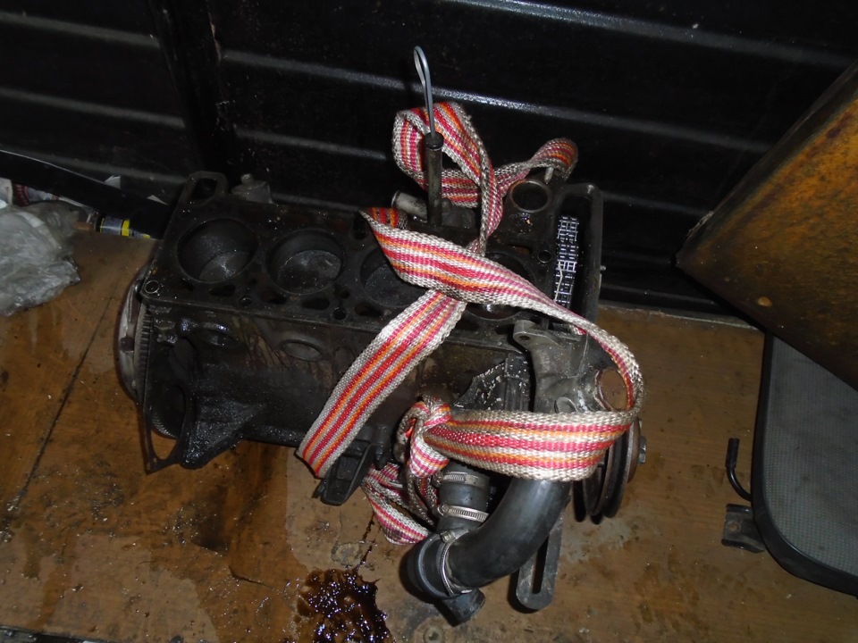 Снял блок цилиндров! ! — Lada 21065, 1,5 л, 1999 года | своими руками ...