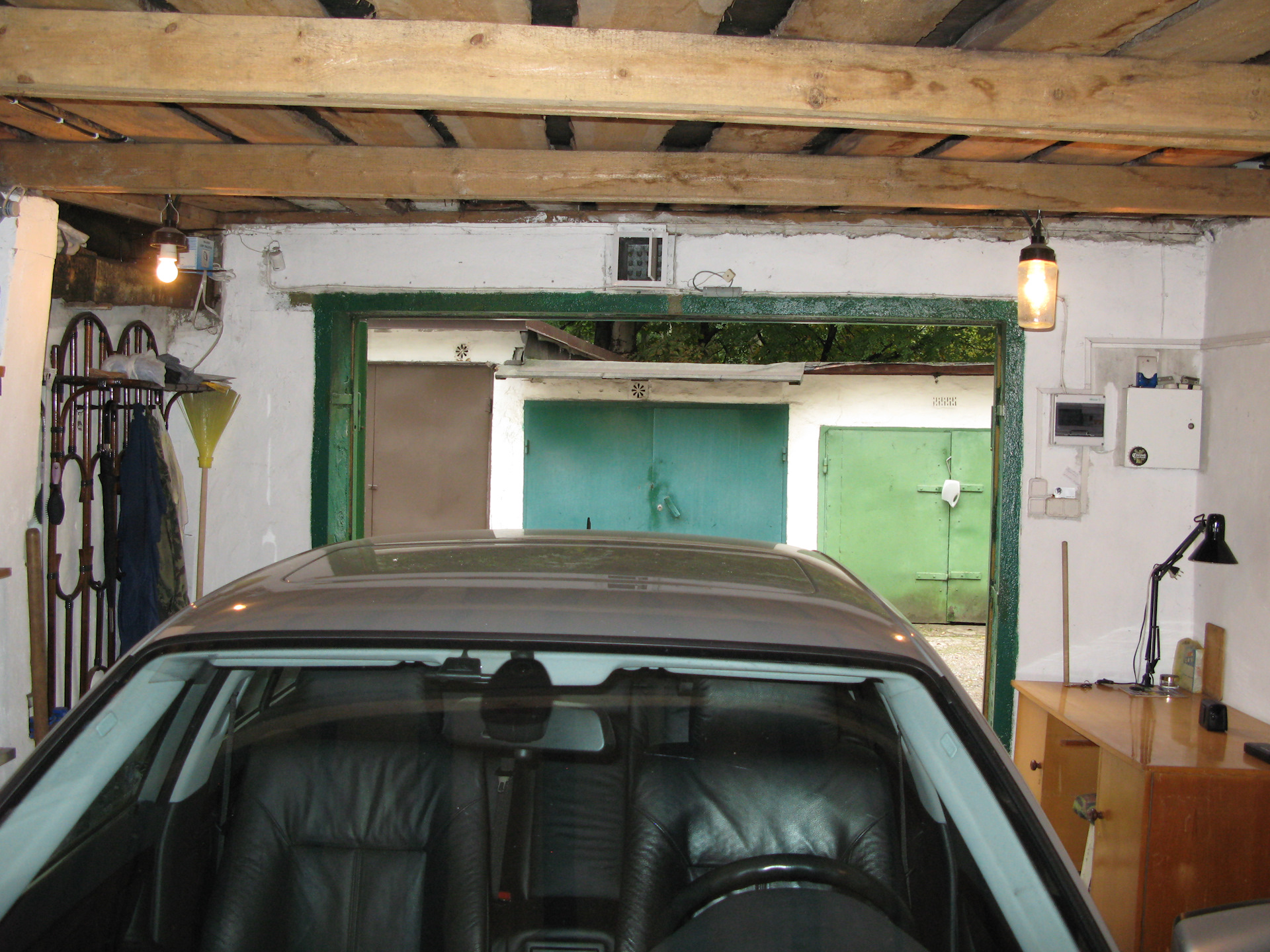 вентиляция металлического гаража для автомобиля