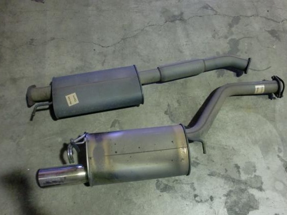 exhaust - Toyota Cresta 25 L 1997