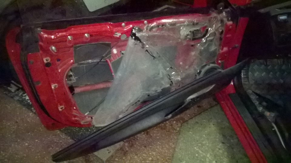 обрыв тросика открывания двери водителя — Hyundai Coupe (GK), 2,7 л ...