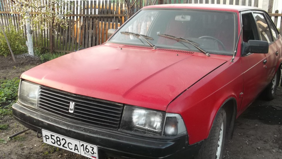 Делаем ласточку из космического транспорта — Москвич 2141, 1,8 л, 1994 ...