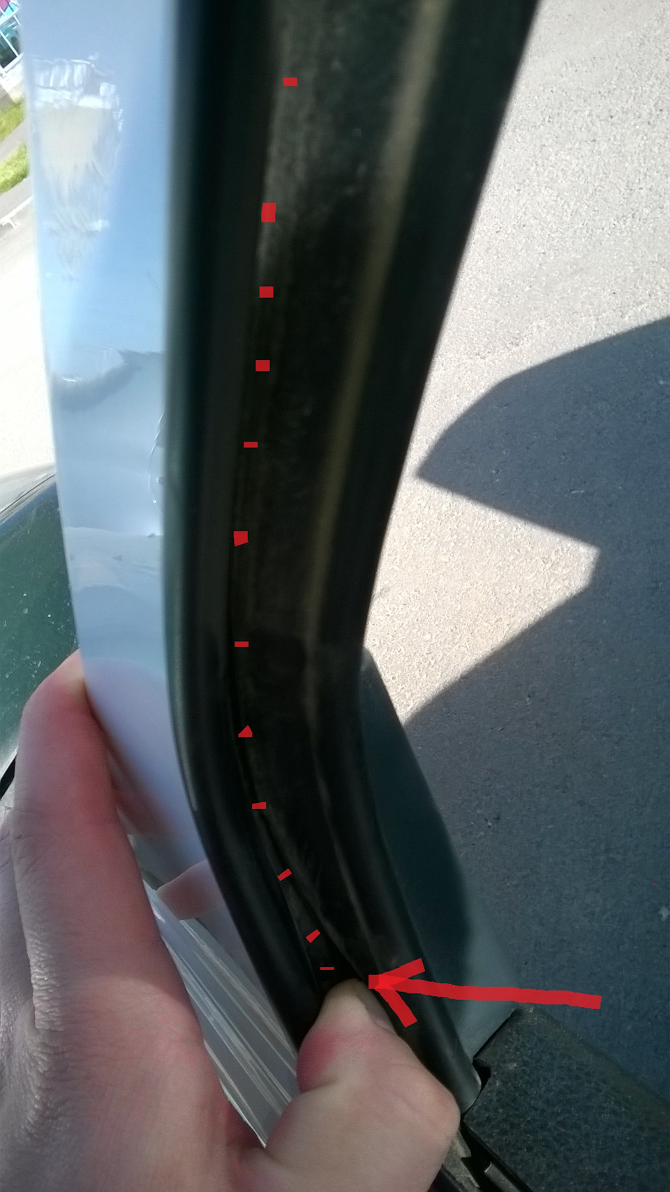 [ Устраняем дребезг приоткрытых окон ] — Lada Приора седан, 1,6 л, 2015 ...