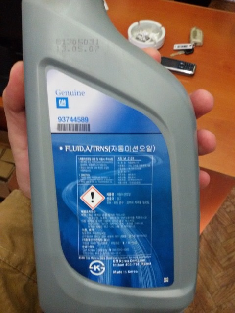 93744589 Масло трансмиссионное-DEXRON 6 (АКПП/ГУР) 1л. / Chevrolet ...