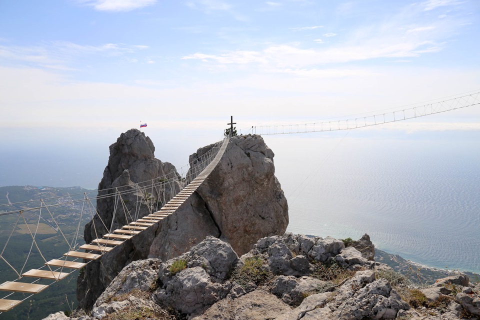 Каньон в Крыму ай Петри