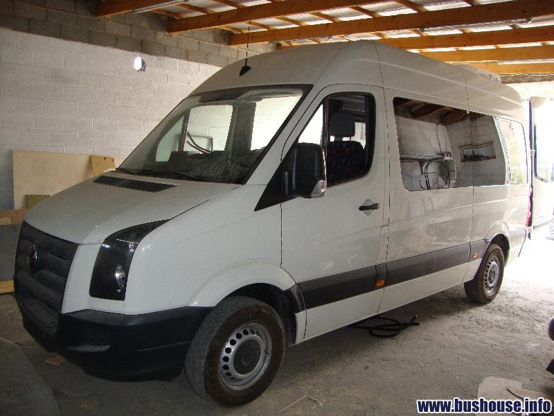 Volkswagen Crafter габариты кузова