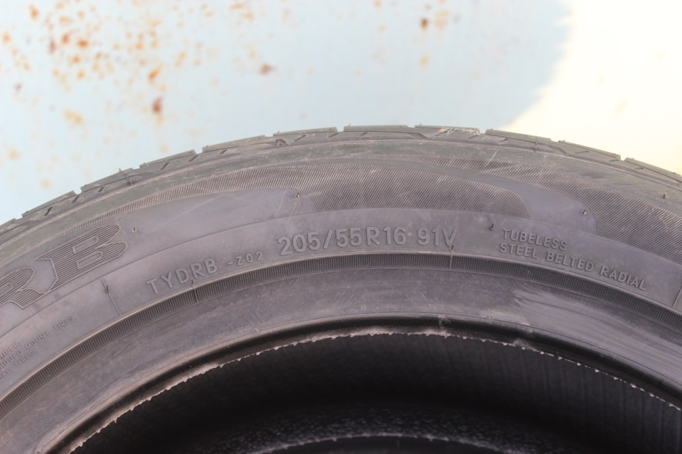 205/55 R16 91V Toyo DRB новая летняя резина — Гараж15 на DRIVE2