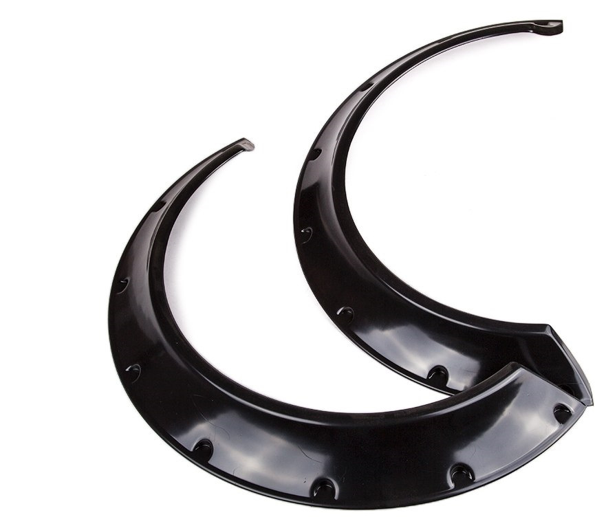 Накладки на крылья (фендеры) 60 мм шагрень универсальные (4 шт. Расширители крыльев. Фендеры 100мм. ). Щиток арки нива.