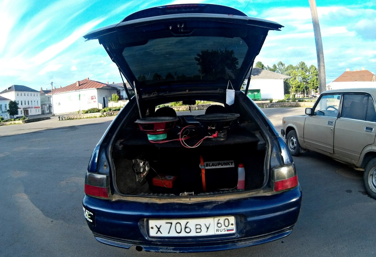 Новый буфер в 2112 — Lada 21124, 1,5 л, 2006 года | автозвук | DRIVE2