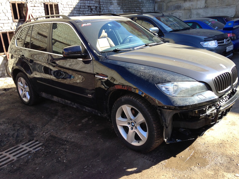 Процесс пошел) — BMW X5, 4.8 л., 2008 года на DRIVE2