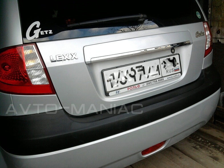 960 замена ламп подсветки номера гетц