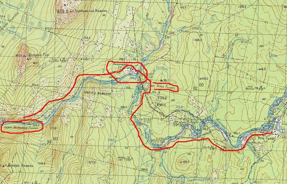 Средний маршрут. Река Косьва Пермский край на карте. Схема реки Косьва. Река Косьва на карте. Конжаковский камень Пеший маршрут.