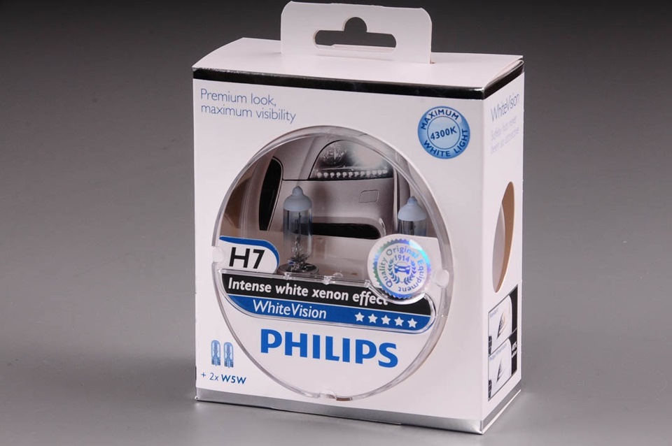 Philips white vision h7