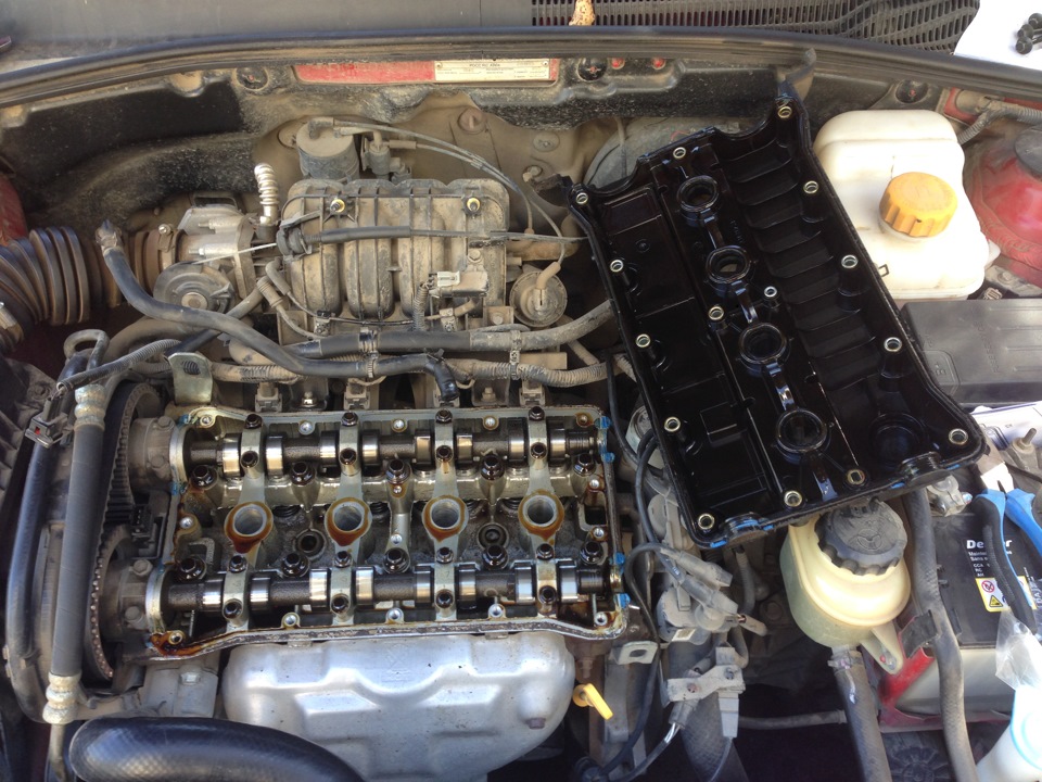 Порадовала чистота под клапанной крышкой))) — DRIVE2