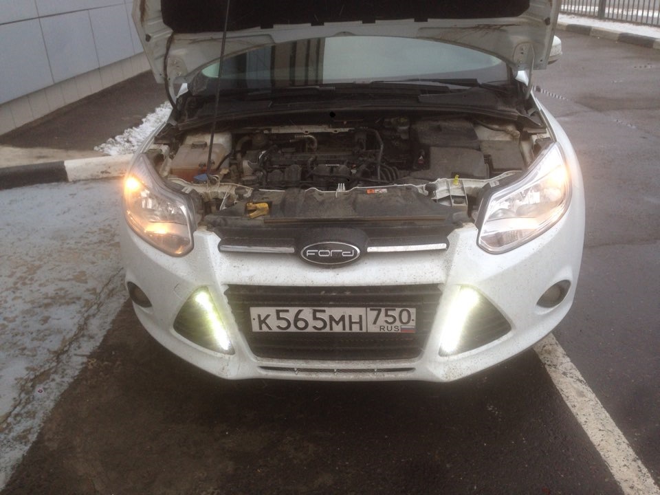 Дхо и ледяные габариты — Ford Focus Hatchback III, 2014 года ...