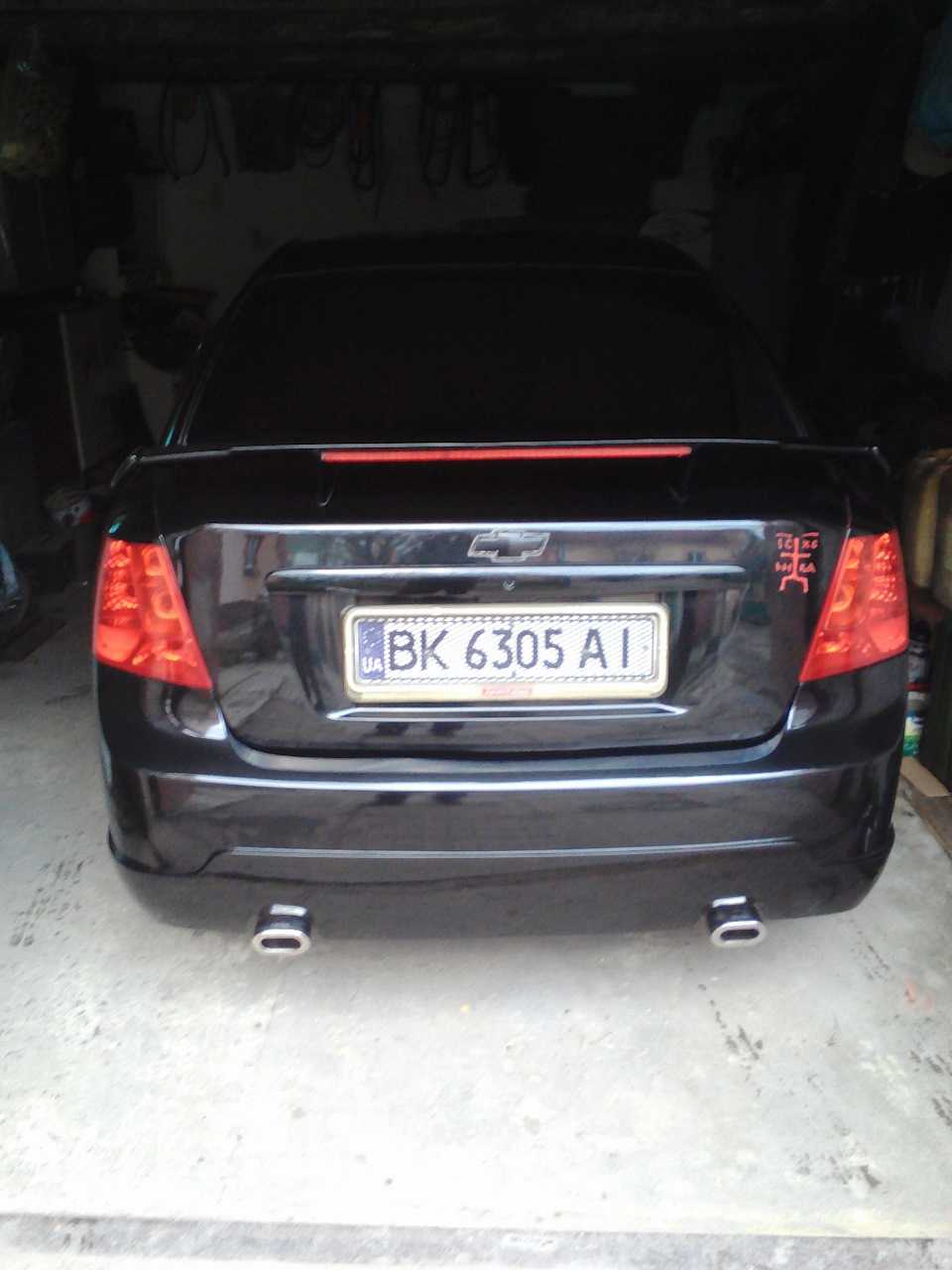 Задние стопи — Chevrolet Lacetti Sedan, 1,6 л, 2006 года | тюнинг | DRIVE2