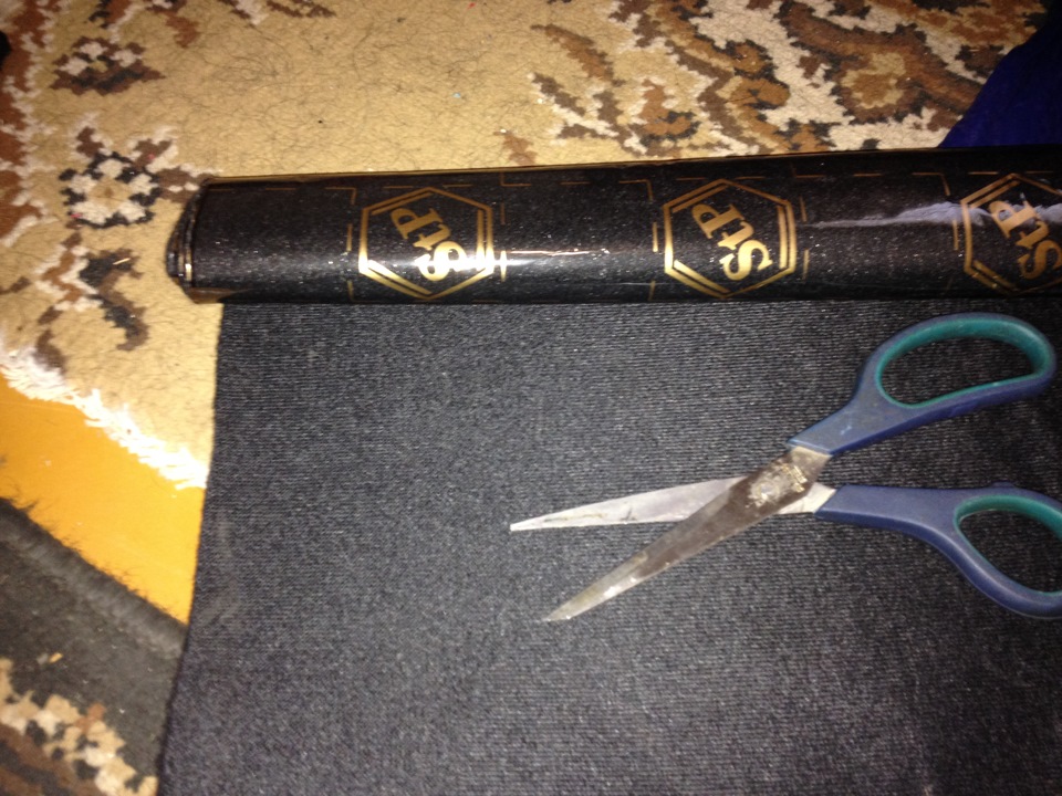 Проклейка торпеды моделином (антискрип) — Renault Symbol, 1,4 л, 2007 ...