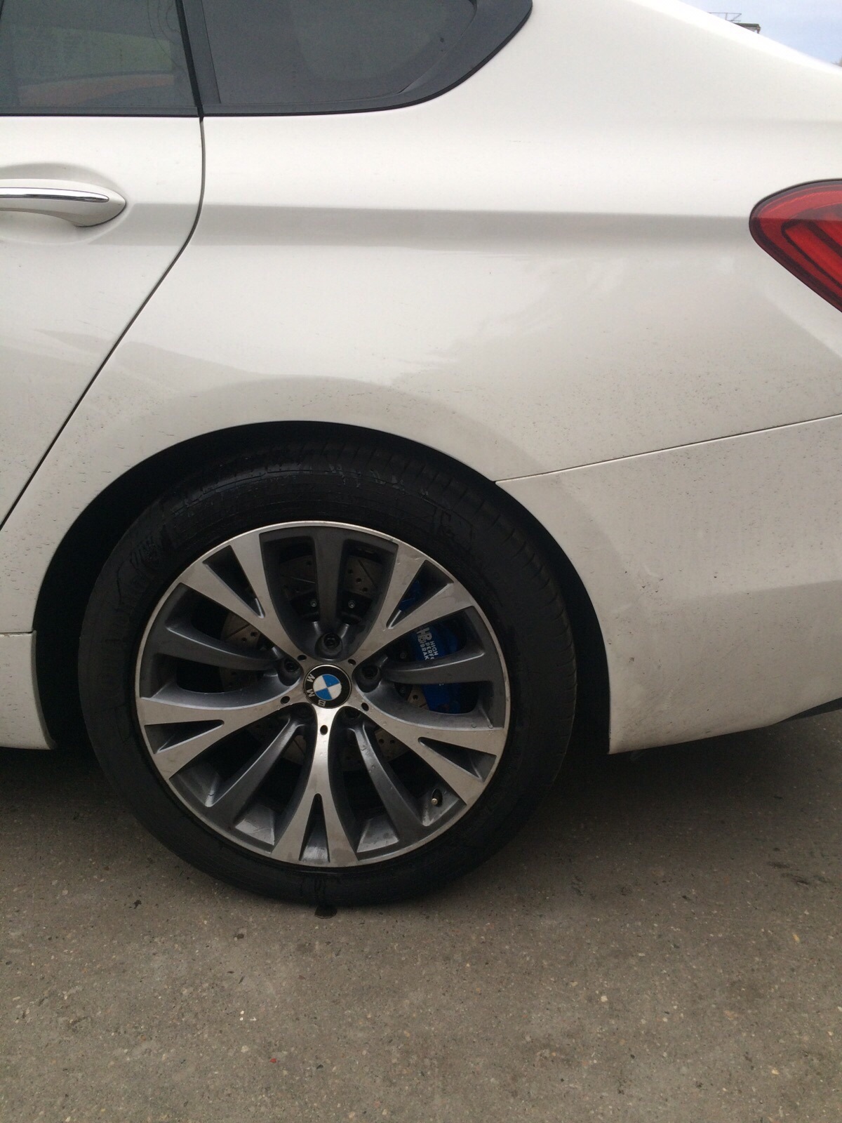 BMW GT 530d тормоза HPB на заднюю ось — HP-Brakes на DRIVE2