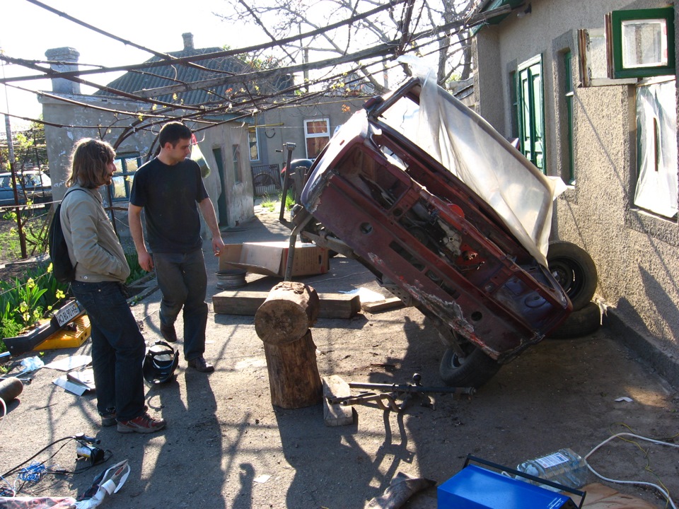 Замена лонжерона и другово хлама — Lada 2107, 1,5 л, 1988 года ...