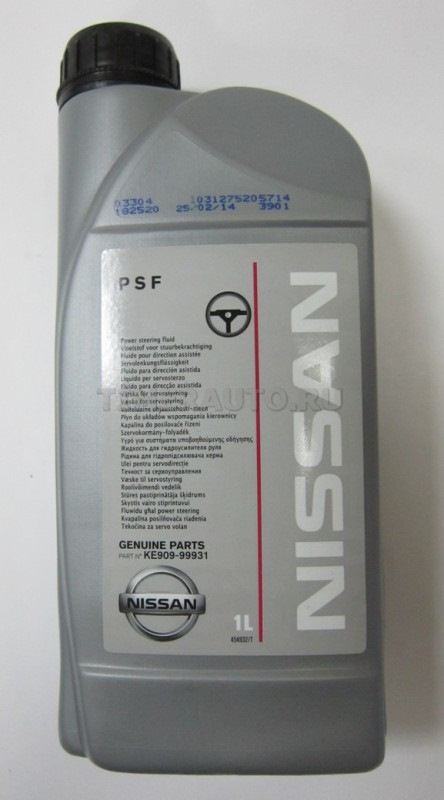 KE90999931 Жидкость для ГУР PSF 1л. NISSAN INFINITI | Запчасти на DRIVE2