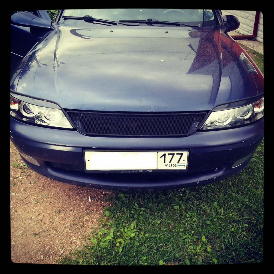 Новые фары и реснички — Opel Vectra B, 1,6 л, 1999 года | стайлинг | DRIVE2