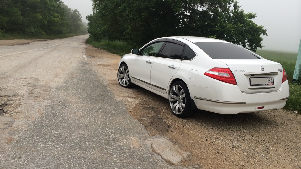 nissan teana 2 кто куда ставит антирадар