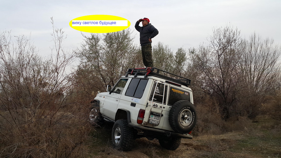 всем кто любит жизнь — Toyota Land Cruiser Prado 70-series, 3 л, 1995 ...