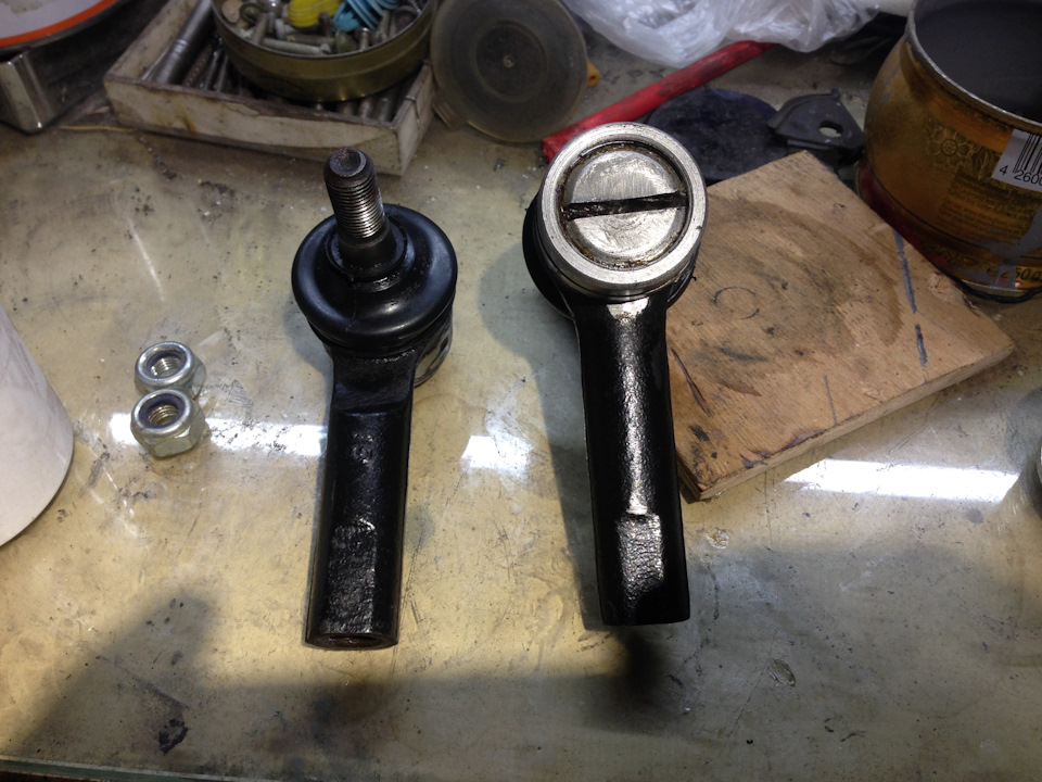 Переделка и замена рулевых наконечников P10 — Nissan Primera (P10), 1,6 ...