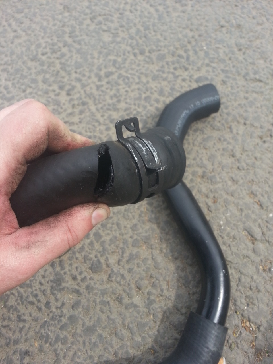 Пар, дым, все залил антифризом :) — Hyundai Terracan, 2,9 л, 2003 года ...