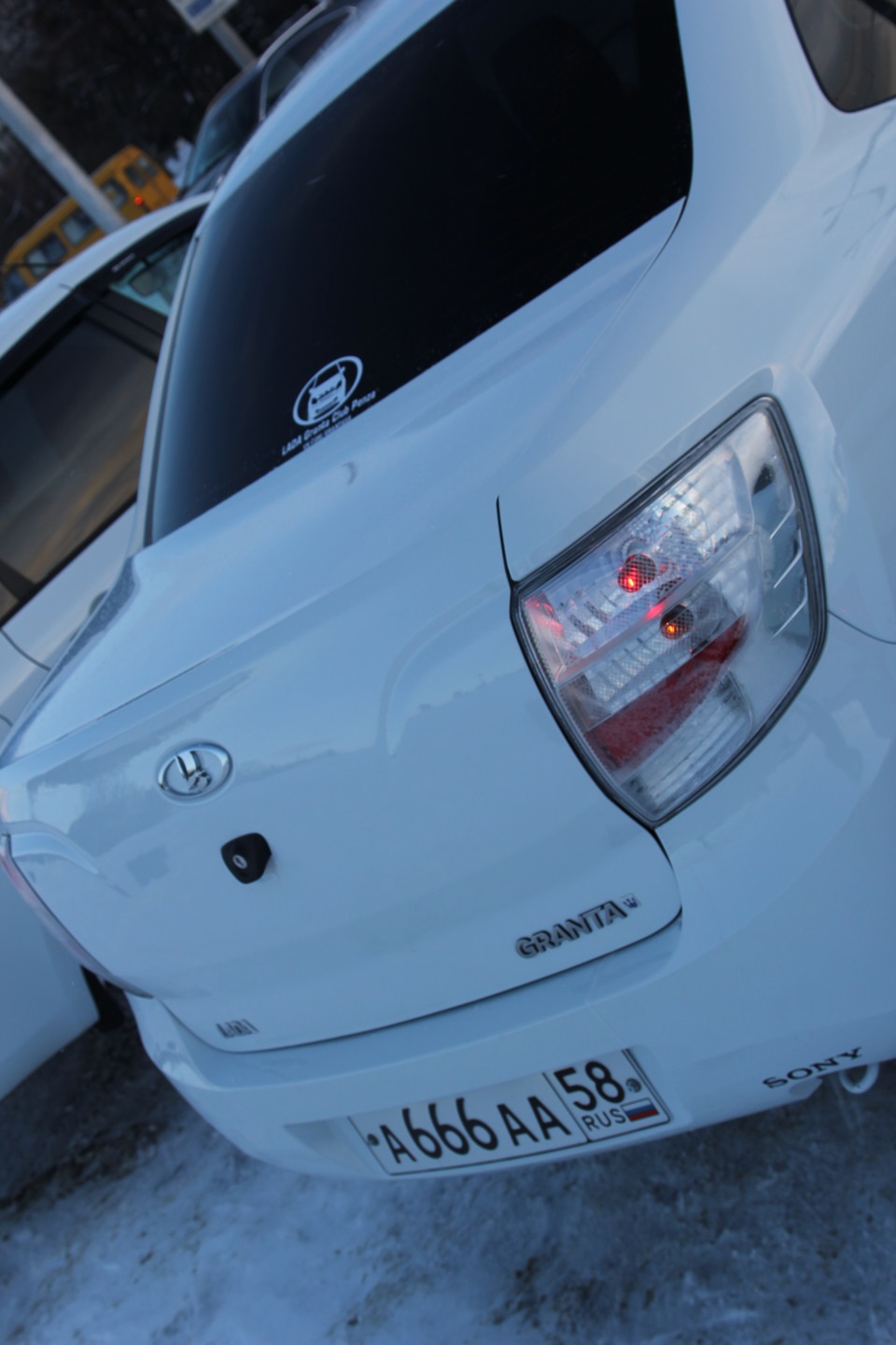 так просто :) — Lada Гранта (1G), 1,6 л, 2013 года | фотография | DRIVE2