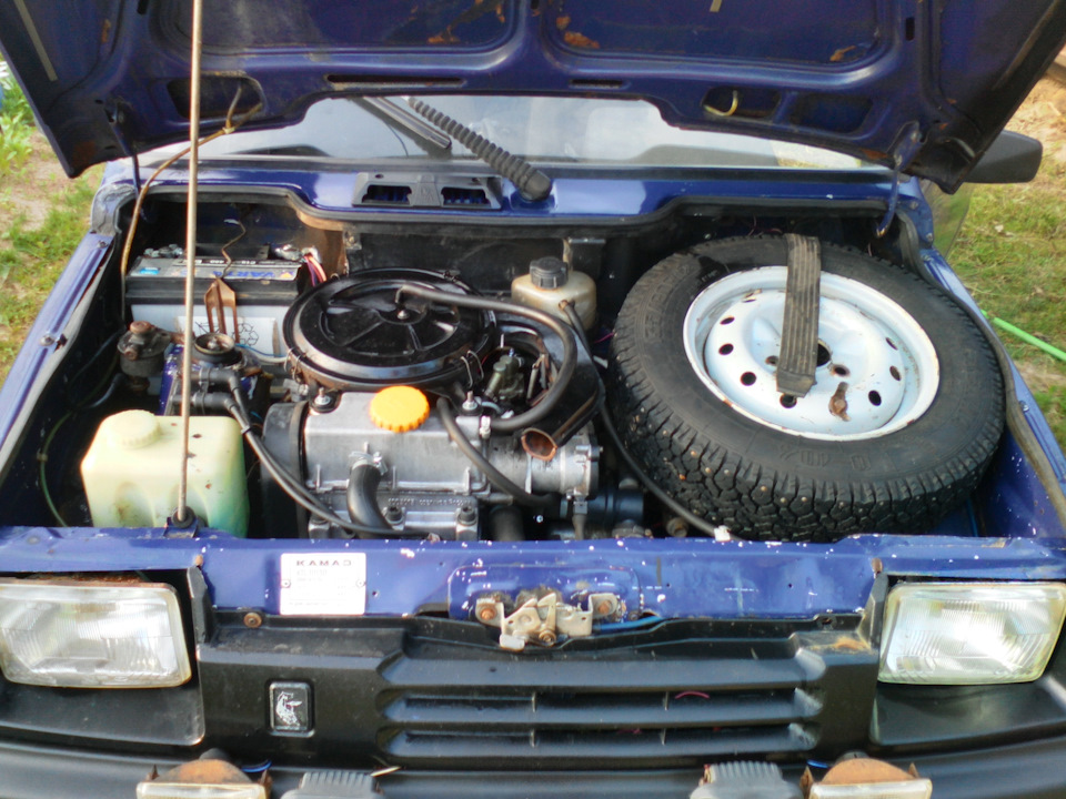 Мойка и замена масла — КАМАЗ 11113 Ока, 0,8 л, 2001 года | просто так ...