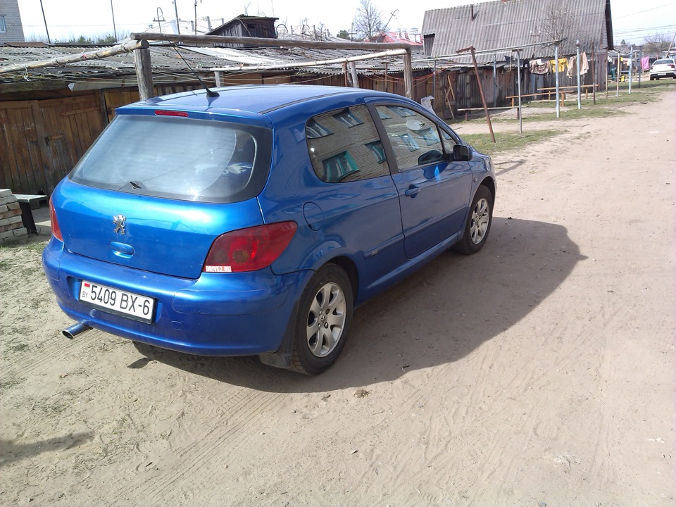 глушитель — Peugeot 307, 1,6 л, 2001 года | своими руками | DRIVE2