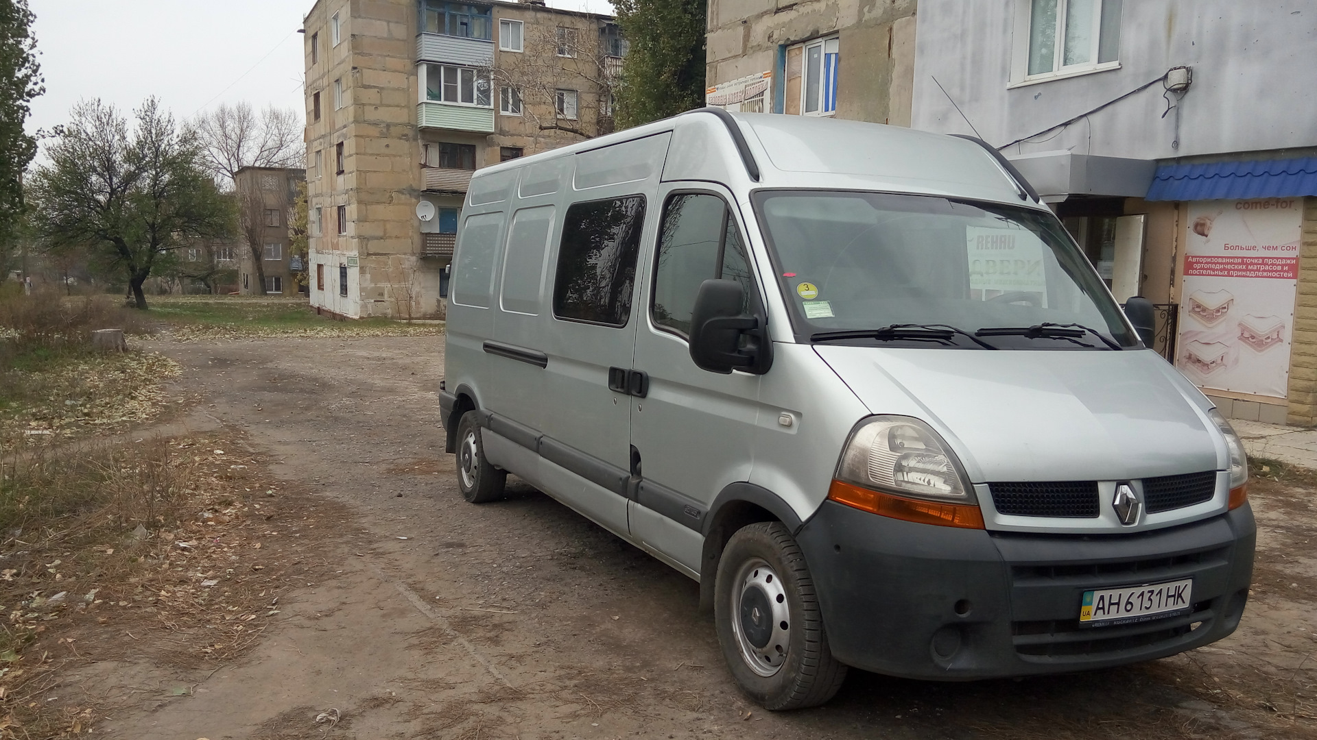 Renault Master (2G) 3.0 дизельный 2004 | Серебро металик 3.0 DCI на DRIVE2