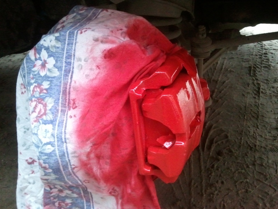 доработка заднего стабилизатора и покраска суппортов — ГАЗ 31105, 2,4 л ...