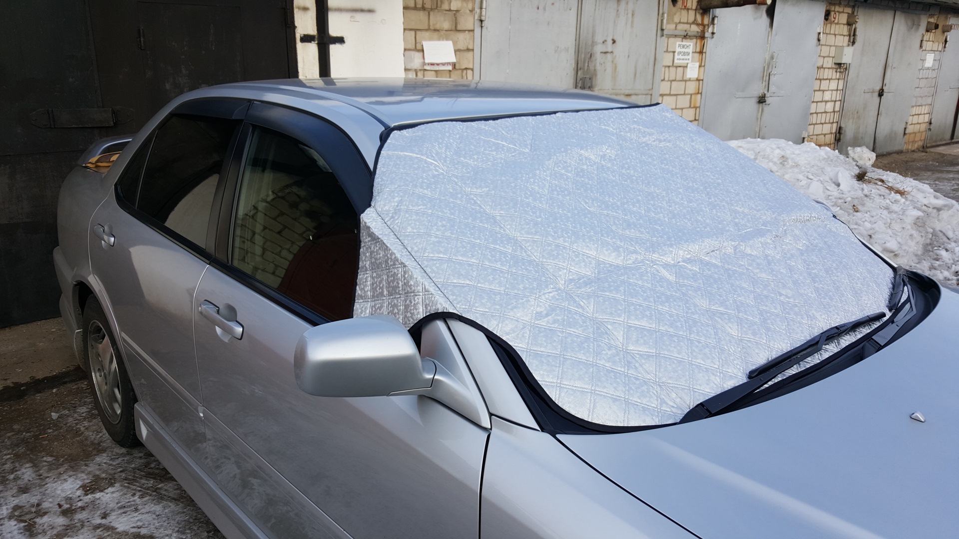 Защита от солнца на лобовое стекло — Honda Accord (6G), 2 л, 1999 года ...
