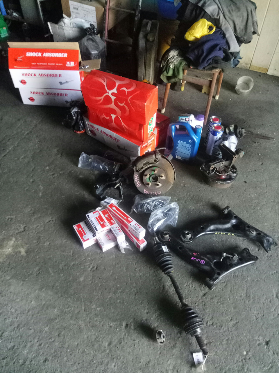 Фото в бортжурнале Toyota Carina (6G)