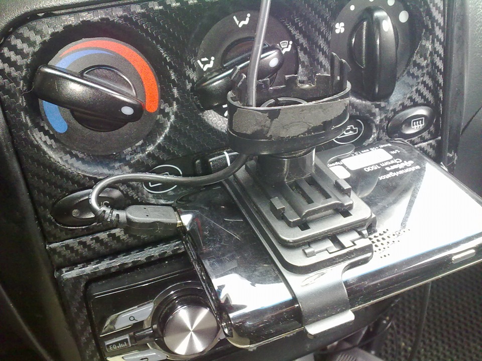 Установка навигатора — Daewoo Matiz (M100/M150), 0,8 л, 2002 года ...