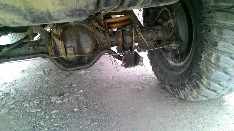 Оторвал крепление задней поперечной тяги. — Toyota Land Cruiser Prado ...