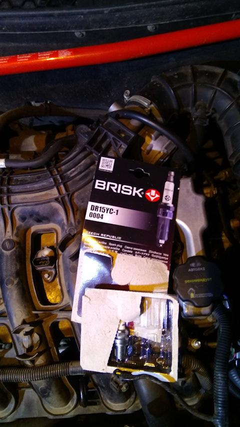 DR15YC1 Свеча зажигания ВАЗ-2112 DR15YC-1 SUPER комплект BRISK ...