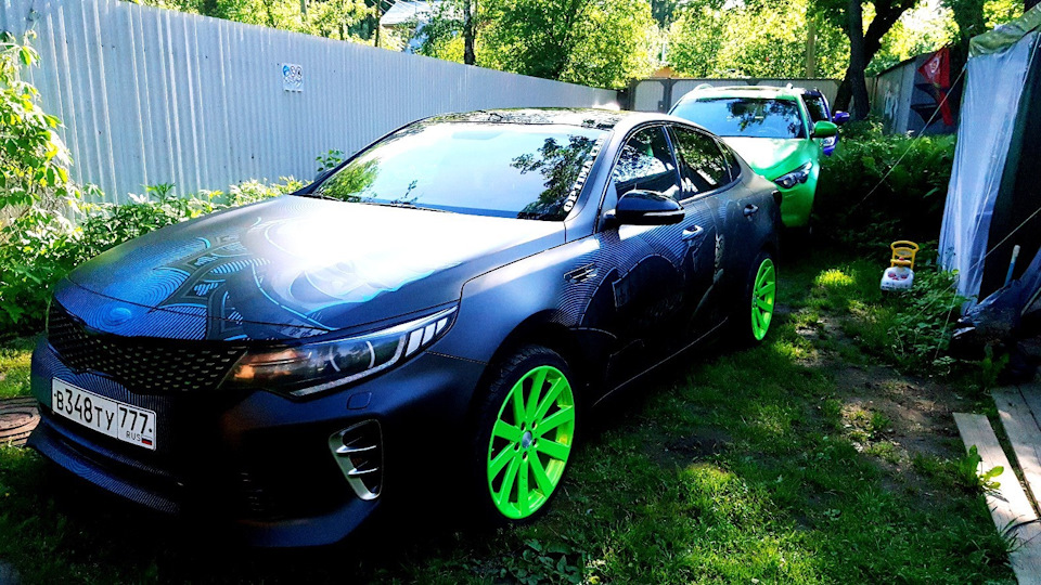 Лайм Диски — KIA Optima (4G), 2,4 л, 2016 года | тюнинг | DRIVE2