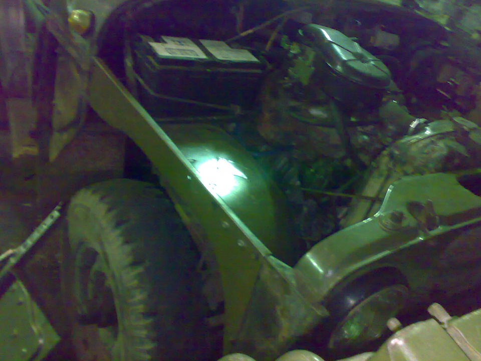 И началась борьба человека с коррозией — УАЗ 469, 2,4 л, 1980 года ...