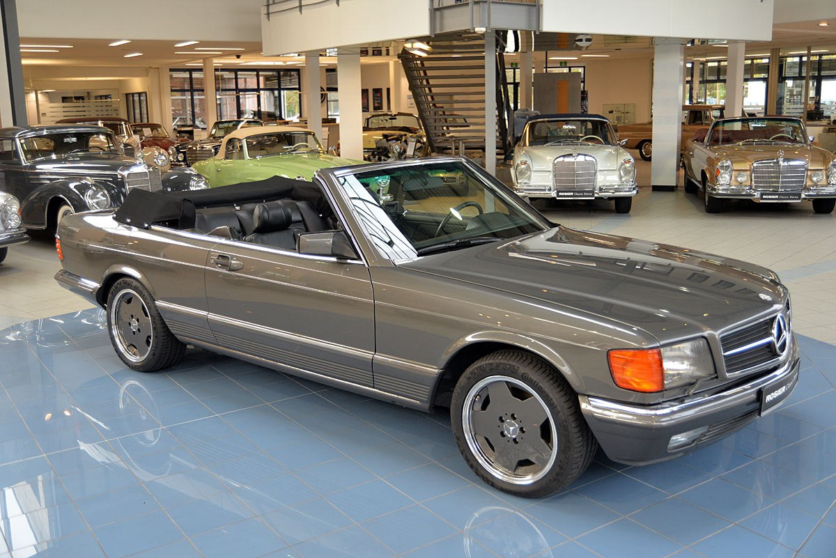 Mercedes Benz w126 кабриолет