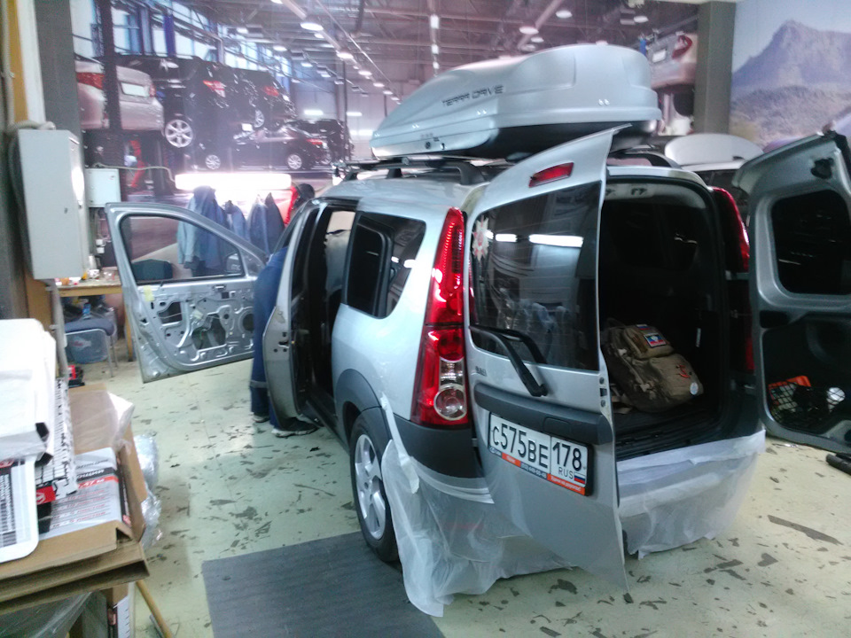 Photo from the logbook Lada Largus Cross