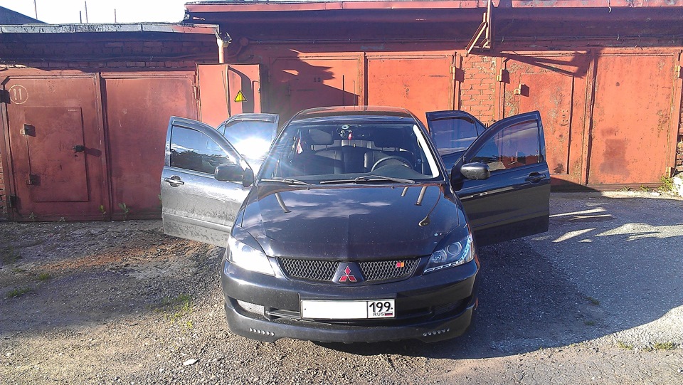 Тонировка — Mitsubishi Lancer IX, 1,6 л, 2007 года | стайлинг | DRIVE2