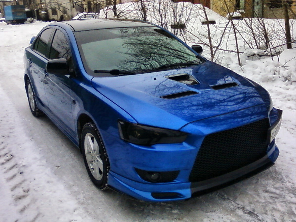 Mitsubishi Lancer 10 Purple